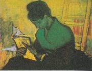 Vincent Van Gogh Woman reading a novel china oil painting artist